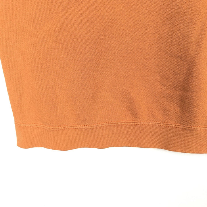 Nike One Point Logo Sweatshirt, Trainer, Men's XXL cotton orange type Vintage Second Hand