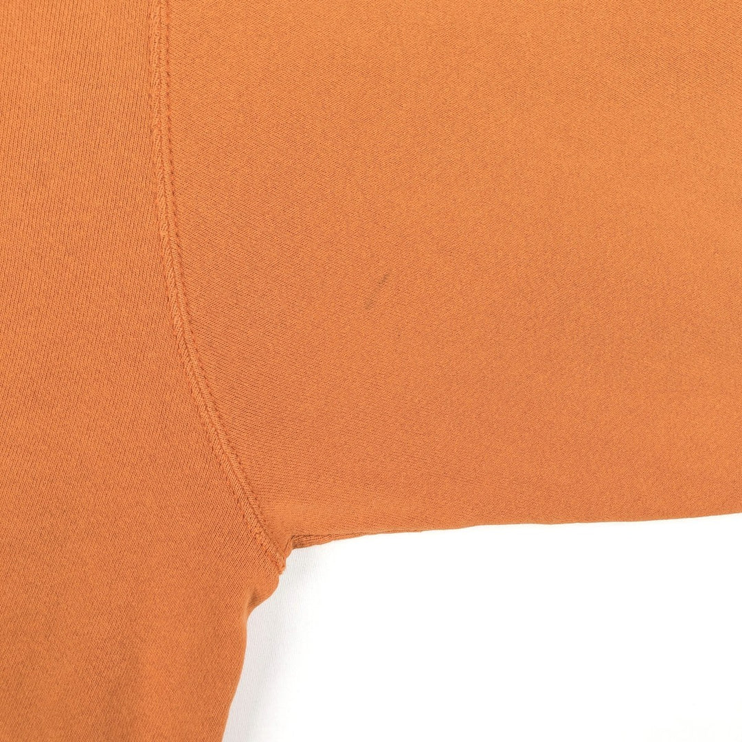 Nike One Point Logo Sweatshirt, Trainer, Men's XXL cotton orange type Vintage Second Hand