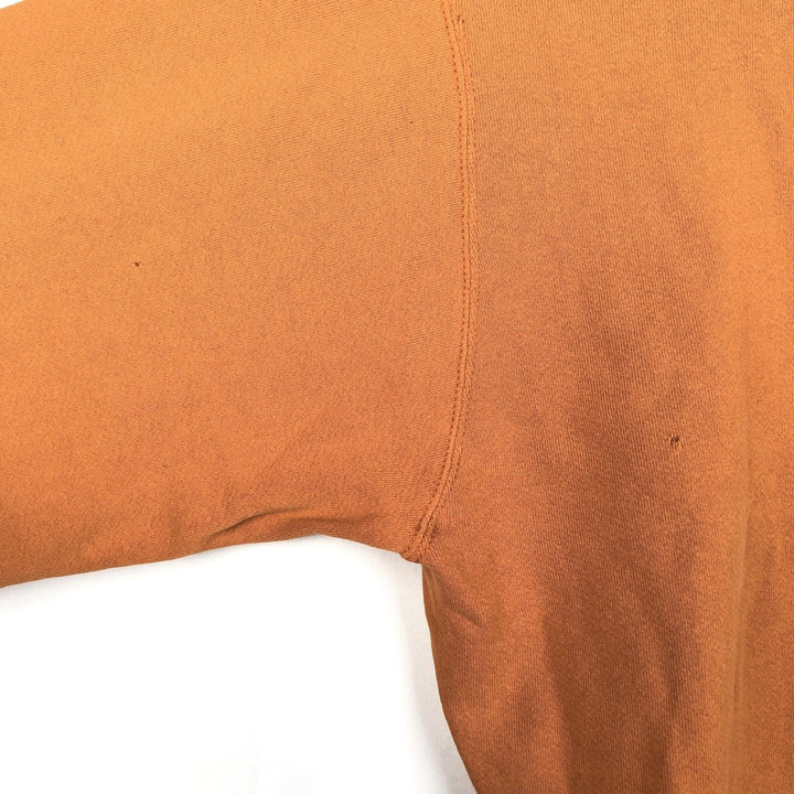 Nike One Point Logo Sweatshirt, Trainer, Men's XXL cotton orange type Vintage Second Hand