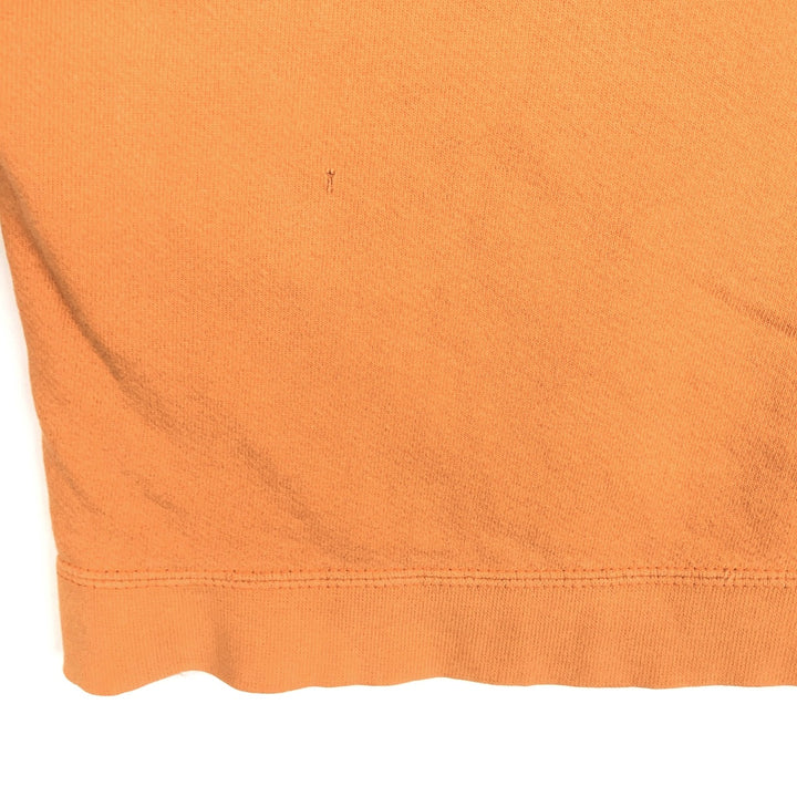 Nike One Point Logo Sweatshirt, Trainer, Men's XXL cotton orange type Vintage Second Hand