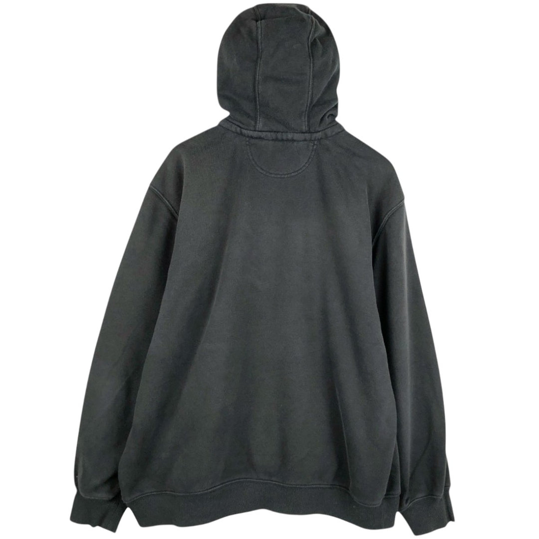 Carhartt Loose Fit Half-Zip Hoodie, Men's XL cotton black type Vintage Second Hand