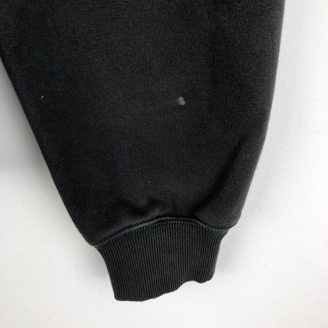 Carhartt Loose Fit Half-Zip Hoodie, Men's XL cotton black type Vintage Second Hand