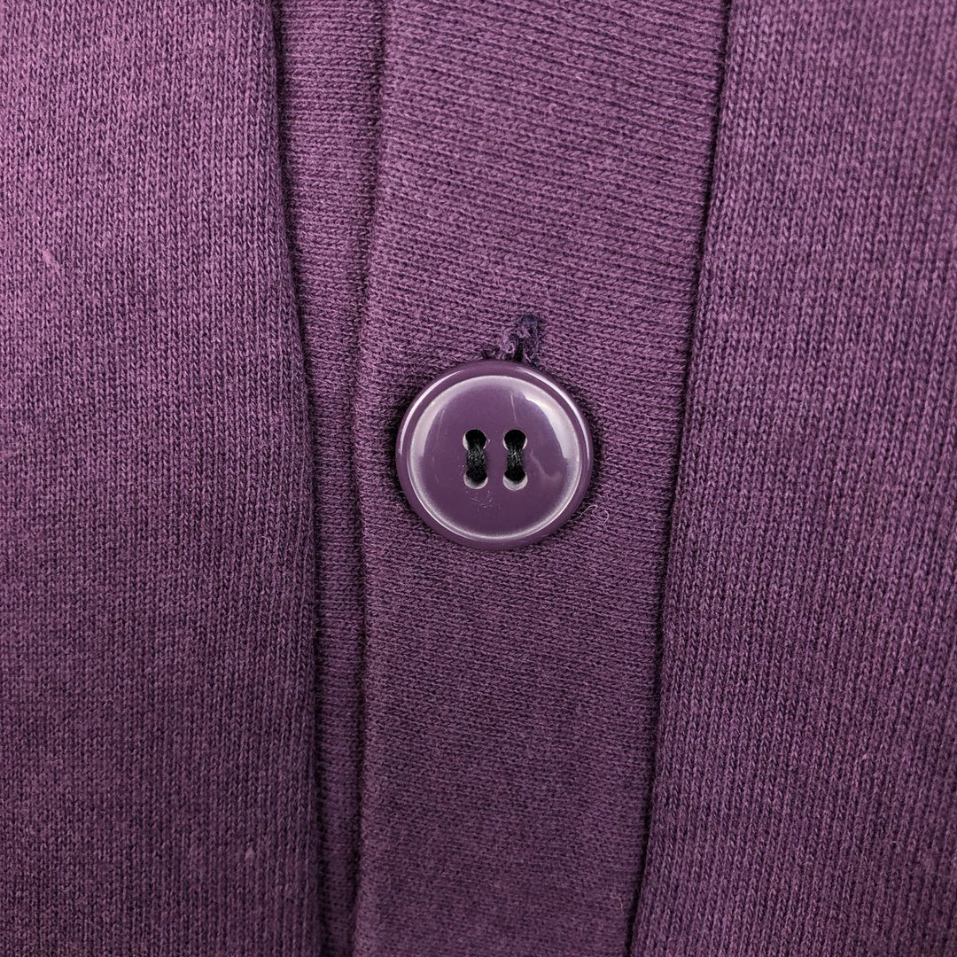 KAPP AHL Sweat Cardigan, Men's Size M (approx.) cotton purple type Vintage Second Hand