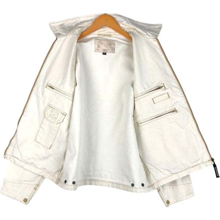 Schott Duck Work Jacket, Men's Size M (approx.) unclear white type Vintage Second Hand