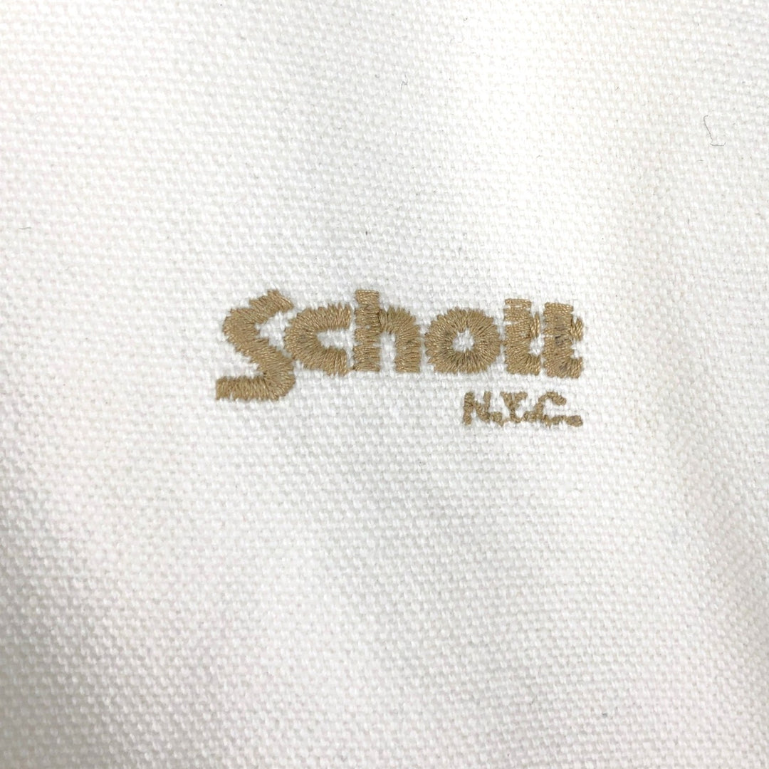 Schott Duck Work Jacket, Men's Size M (approx.) unclear white type Vintage Second Hand
