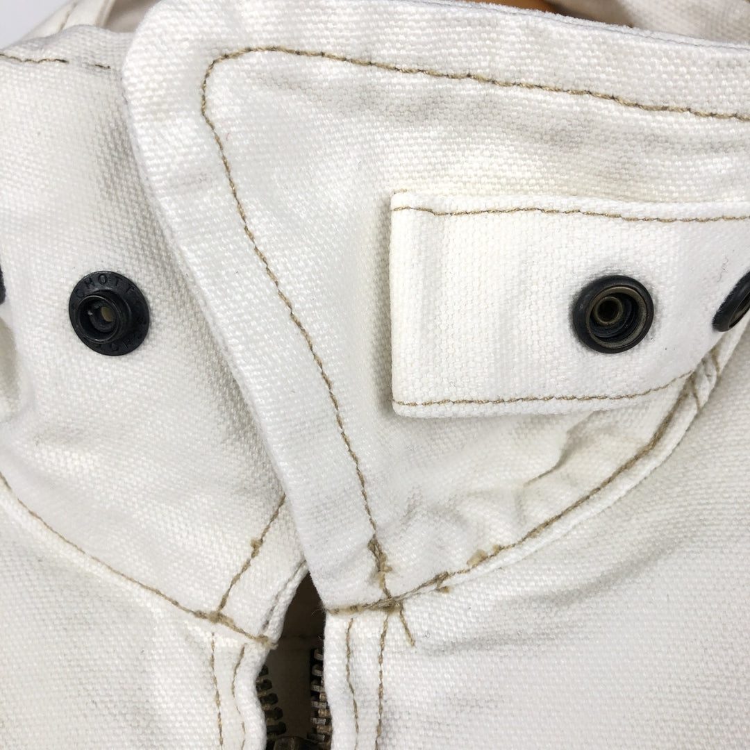 Schott Duck Work Jacket, Men's Size M (approx.) unclear white type Vintage Second Hand