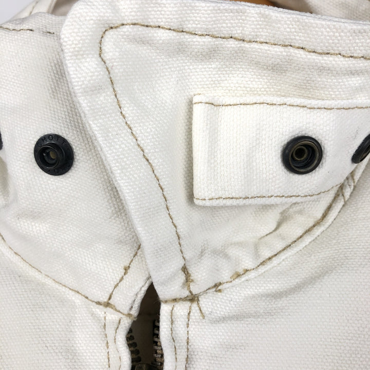 Schott Duck Work Jacket, Men's Size M (approx.) unclear white type Vintage Second Hand