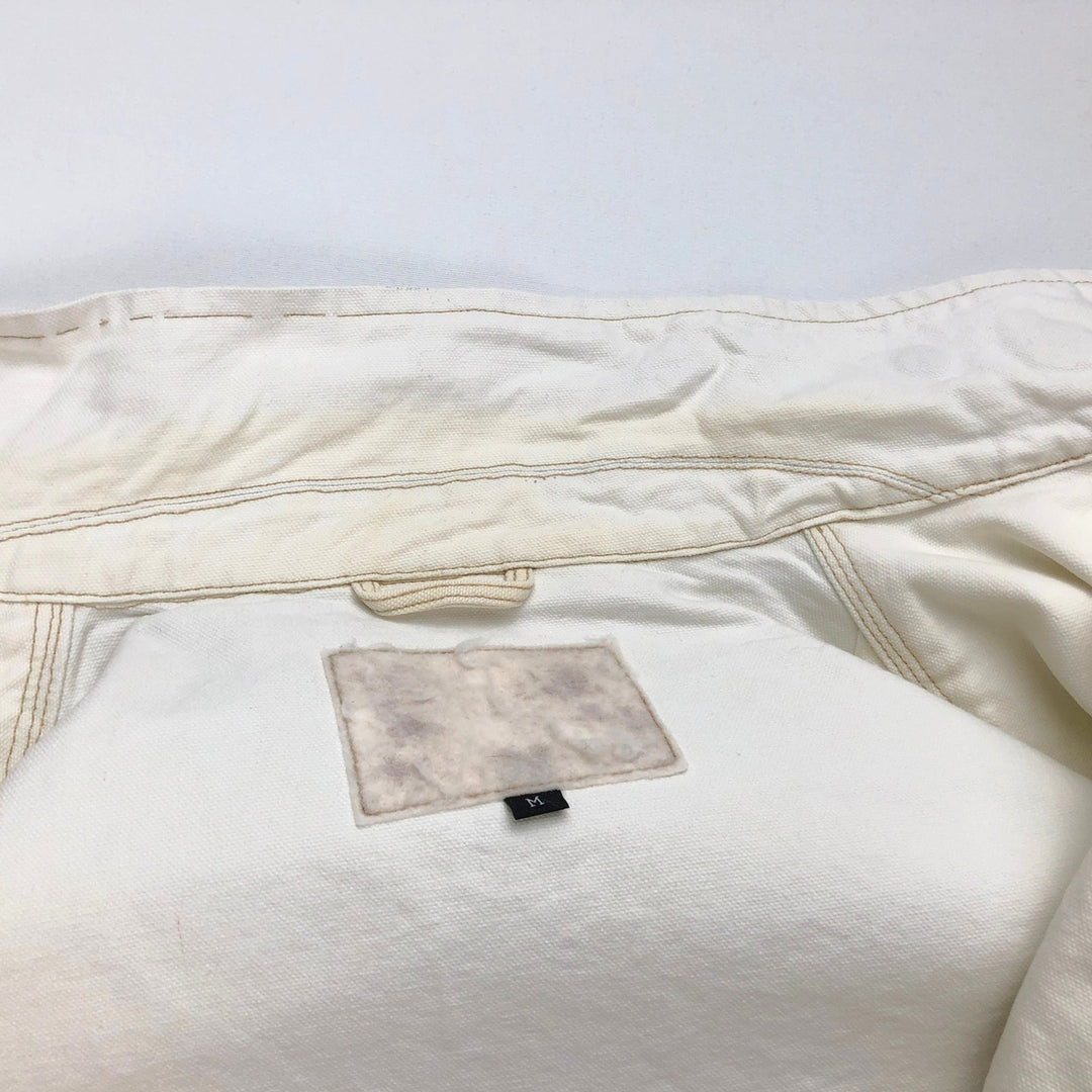 Schott Duck Work Jacket, Men's Size M (approx.) unclear white type Vintage Second Hand