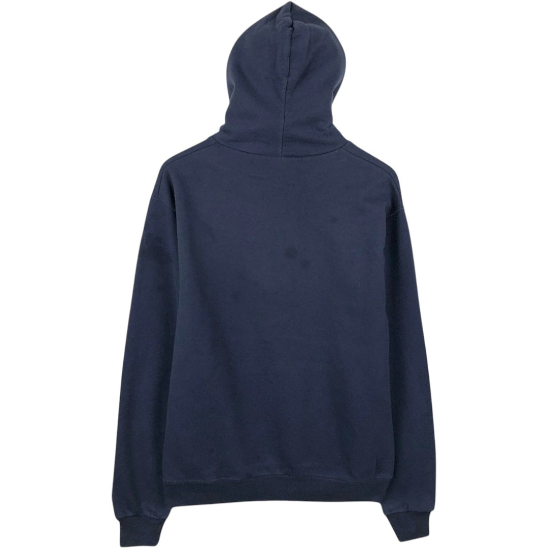 2000'S Champion Authentic Athletic Apparel College Pullover Hoodie, Men's Size M cotton navy blue type Vintage Second Hand