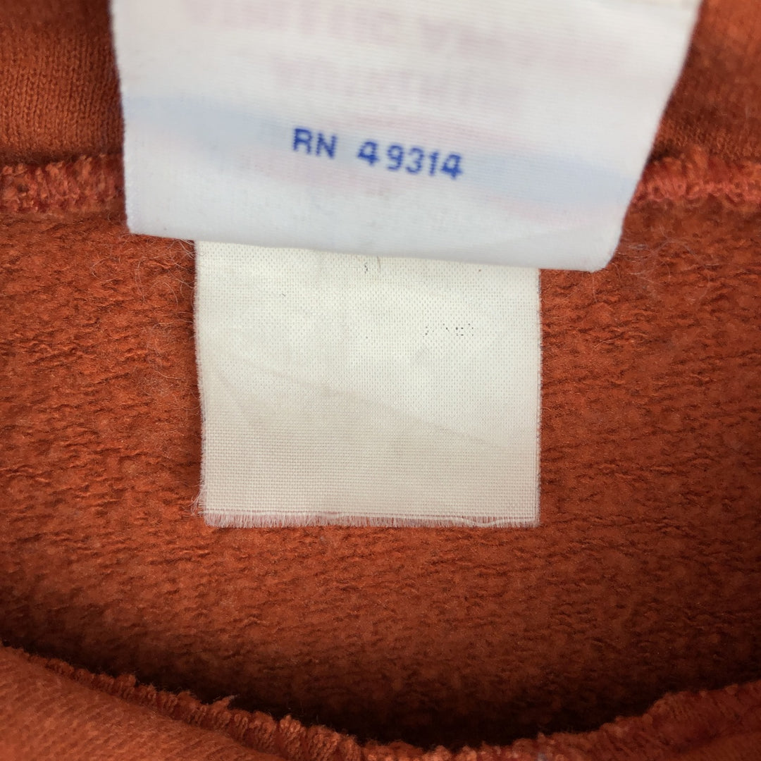 2000'S Champion Authentic Athletic Apparel Pennsylvania State University College Sweat Full-Zip Hoodie unclear orange type Vintage Second Hand