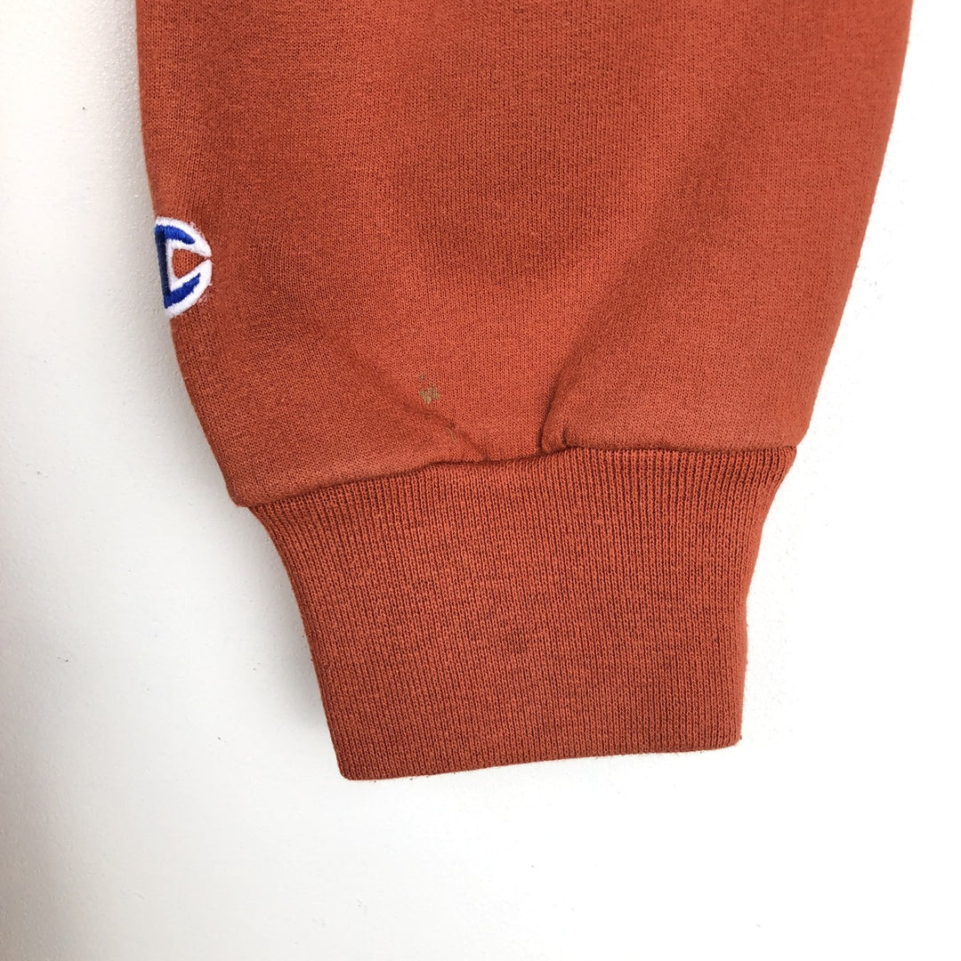 2000'S Champion Authentic Athletic Apparel Pennsylvania State University College Sweat Full-Zip Hoodie unclear orange type Vintage Second Hand