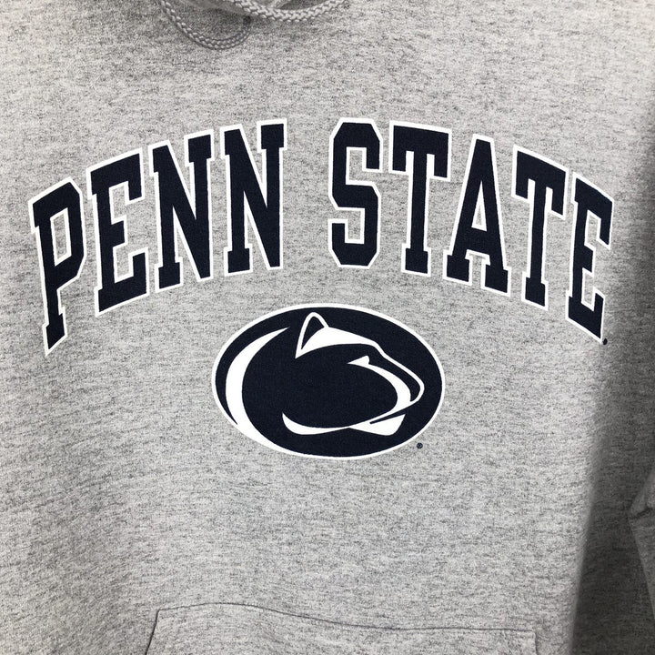 Champion Authentic Athletic Wear Pennsylvania State University College Sweat Full-Zip Hoodie, Men's Size L (approx.) cotton gray type Vintage Second Hand