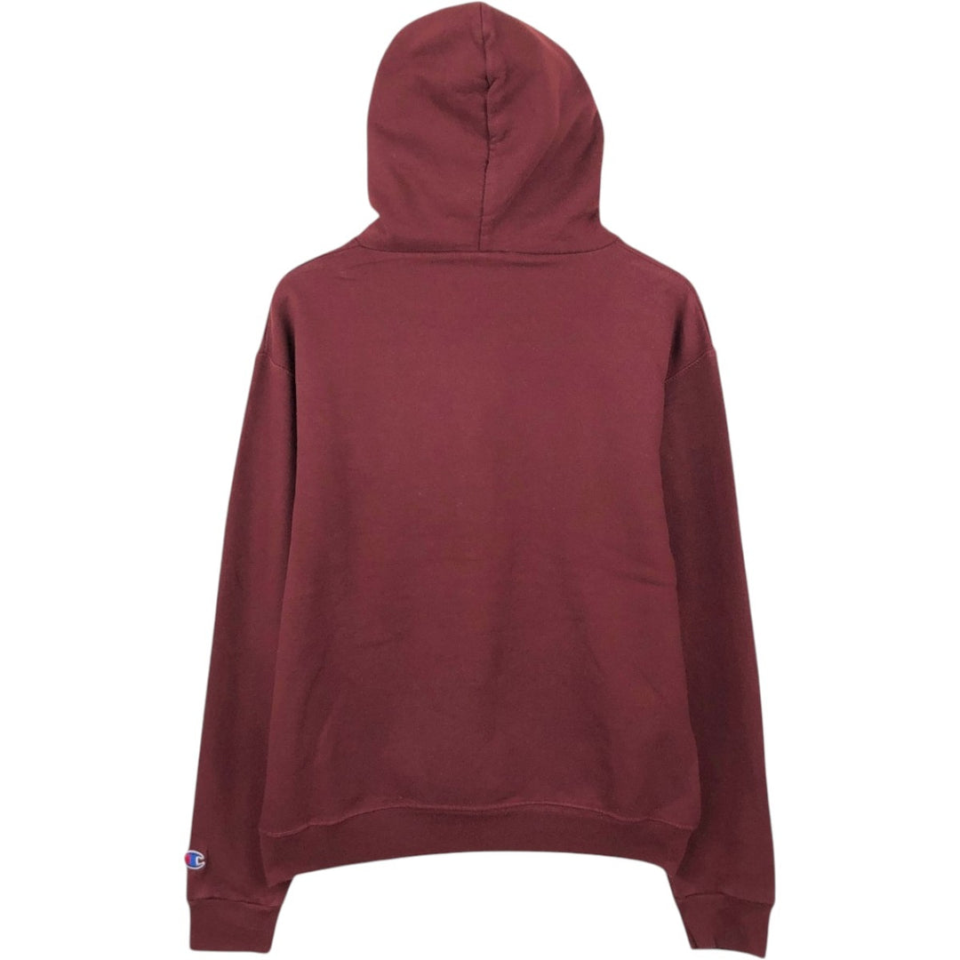 Champion HARVARD College Sweatshirt Pullover Hoodie (Men's Size M) polyester burgundy type Vintage Second Hand