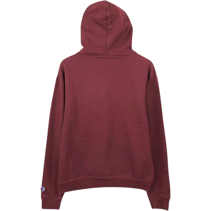 Champion HARVARD College Sweatshirt Pullover Hoodie (Men's Size M) polyester burgundy type Vintage Second Hand