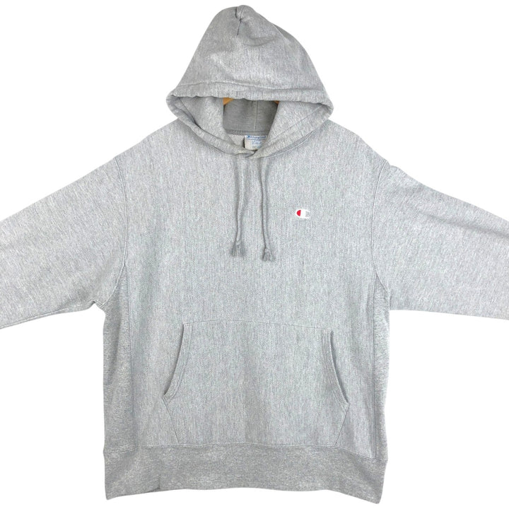 Champion REVERSE WEAVE Reverse Weave Sweat Pullover Hoodie Men's L size cotton gray type Vintage Second Hand