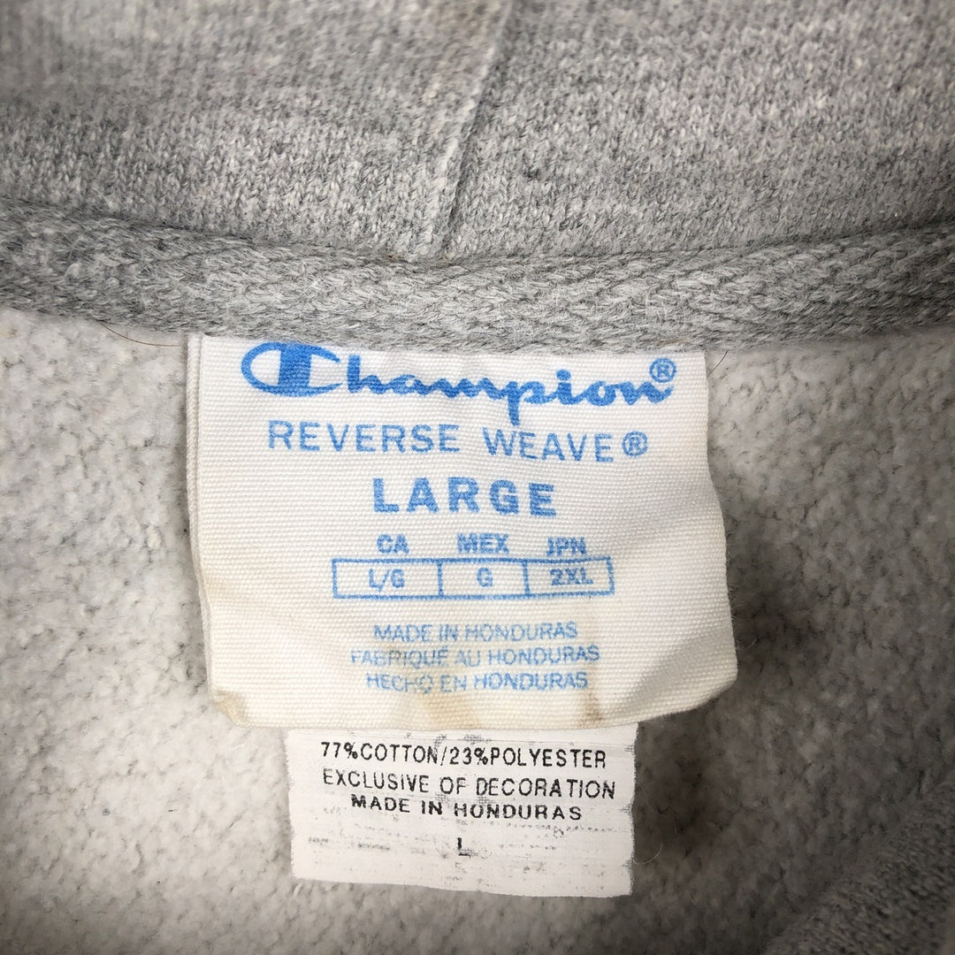 Champion REVERSE WEAVE Reverse Weave Sweat Pullover Hoodie Men's L size cotton gray type Vintage Second Hand