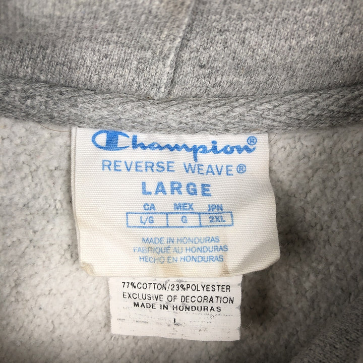 Champion REVERSE WEAVE Reverse Weave Sweat Pullover Hoodie Men's L size cotton gray type Vintage Second Hand