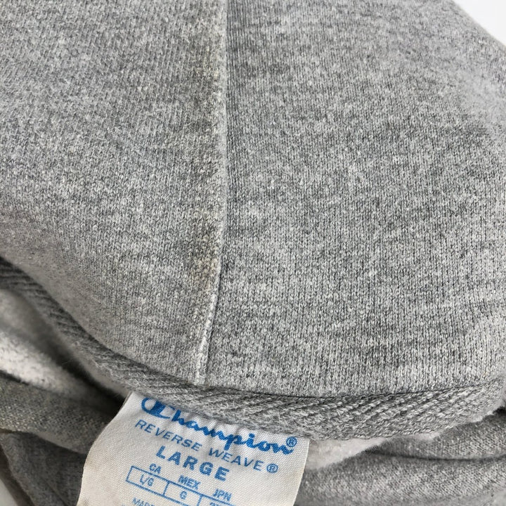 Champion REVERSE WEAVE Reverse Weave Sweat Pullover Hoodie Men's L size cotton gray type Vintage Second Hand