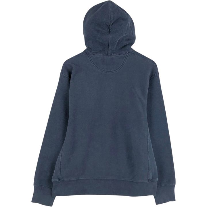 Champion Premium Reverse Weave IOWA University of Iowa College Sweat Pullover Hoodie (Men's Size M) cotton navy blue type Vintage Second Hand