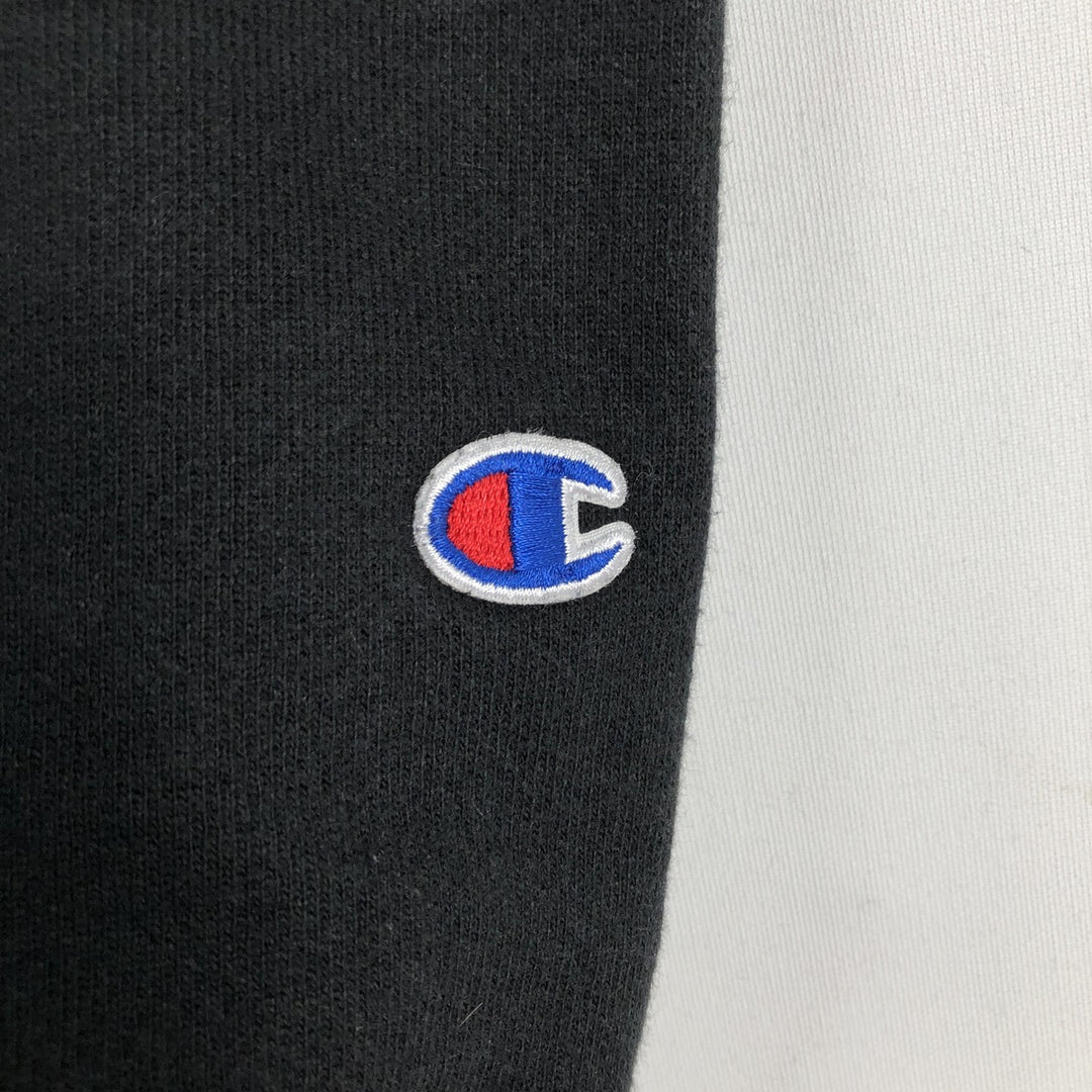 Champion REVERSE WEAVE Reverse Weave Sweat Pullover Hoodie Men's XL cotton black type Vintage Second Hand