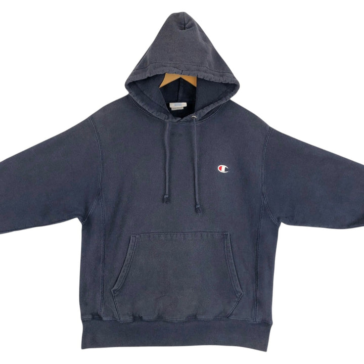 Champion REVERSE WEAVE Reverse Weave Sweat Pullover Hoodie Men's M cotton navy blue type Vintage Second Hand