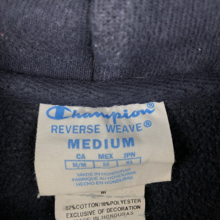 Champion REVERSE WEAVE Reverse Weave Sweat Pullover Hoodie Men's M cotton navy blue type Vintage Second Hand