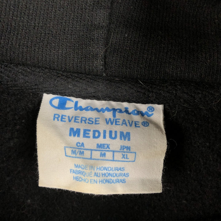 Champion REVERSE WEAVE Sweat Pullover Hoodie, Made in Honduras, Men's Size M (approx.) unclear black type Vintage Second Hand