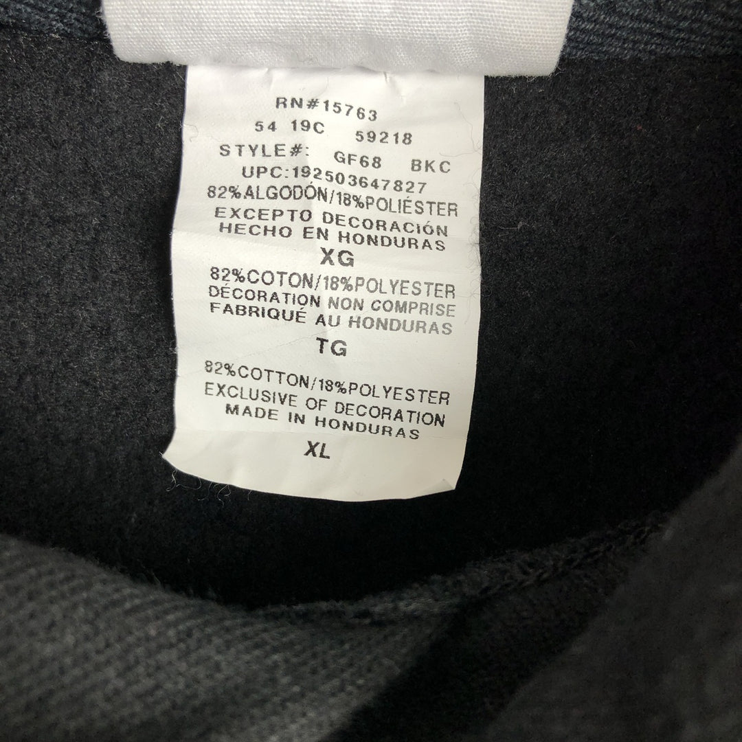 Champion REVERSE WEAVE Reverse Weave Sweat Pullover Hoodie Men's XL cotton black type Vintage Second Hand