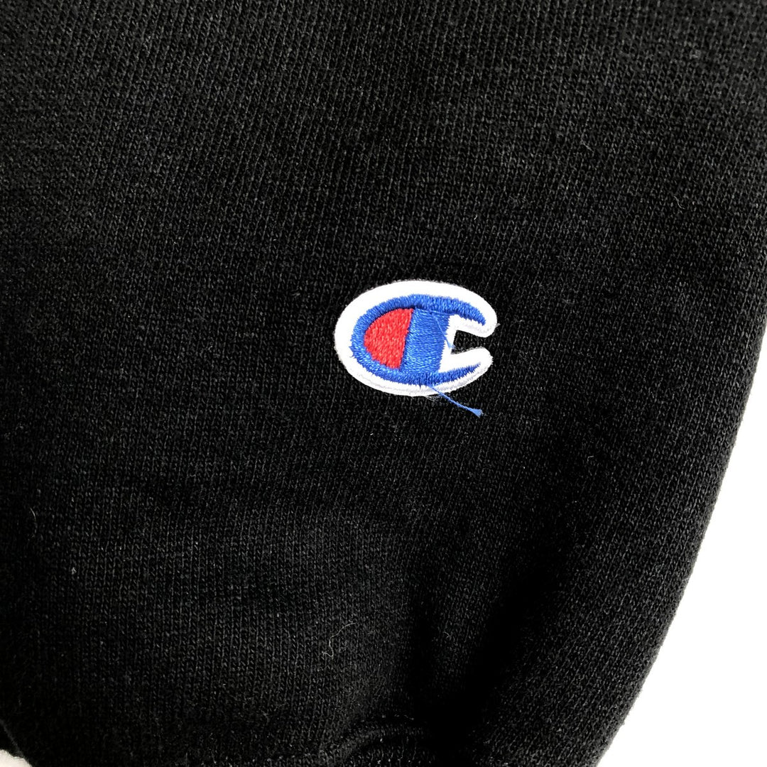 Champion REVERSE WEAVE Reverse Weave Sweat Pullover Hoodie Men's XL cotton black type Vintage Second Hand