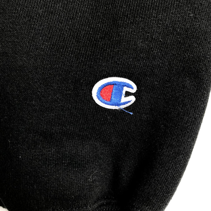 Champion REVERSE WEAVE Reverse Weave Sweat Pullover Hoodie Men's XL cotton black type Vintage Second Hand