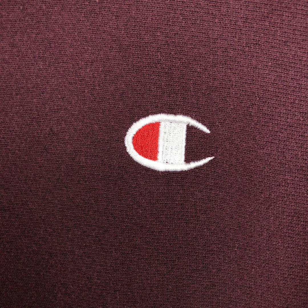 Champion REVERSE WEAVE Reverse Weave Sweat Pullover Hoodie Men's M cotton Red type red-purple Vintage Second Hand