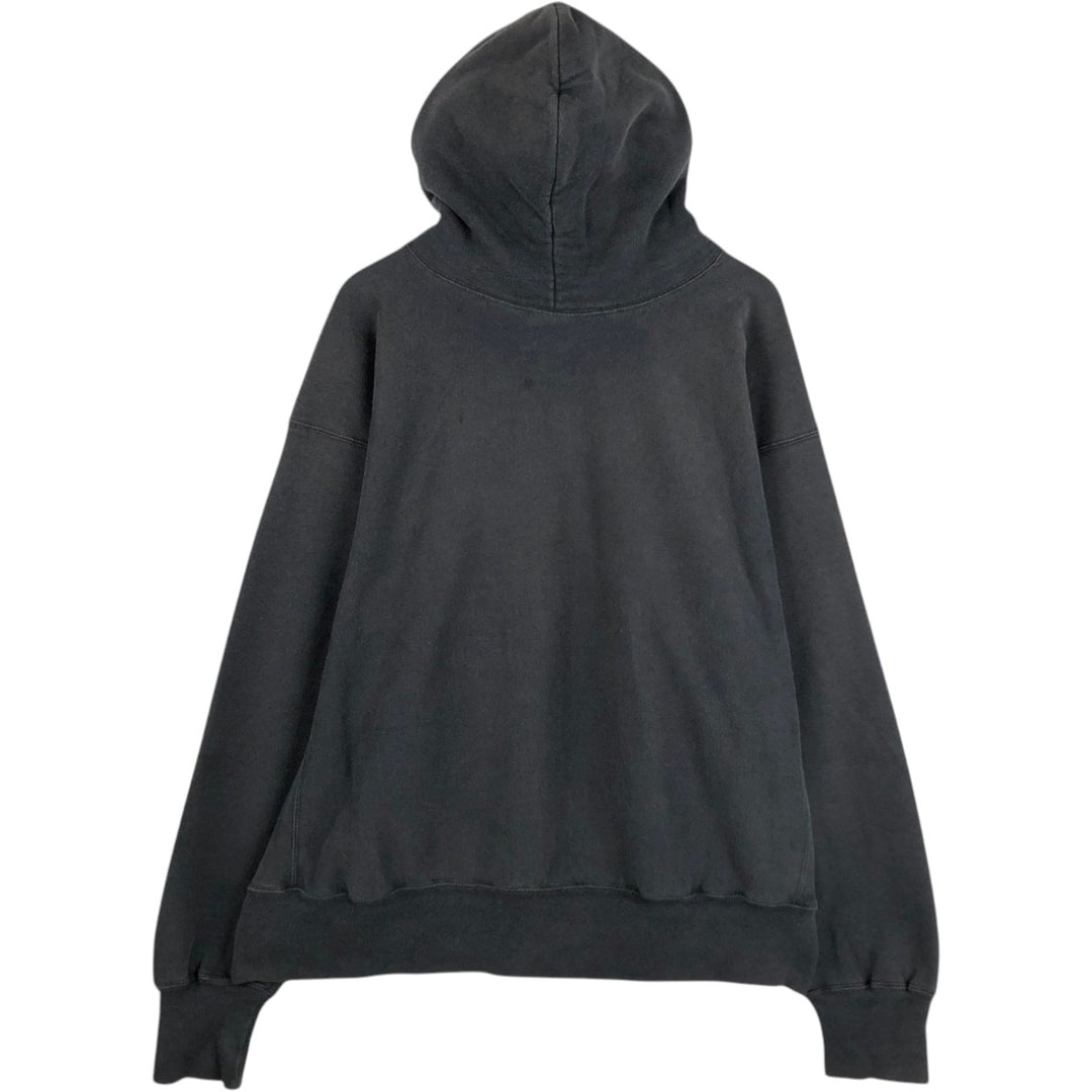 2000'S Champion Reverse Weave College Sweat Full-Zip Hoodie, Men's Size XL (approx.) cotton black type Vintage Second Hand