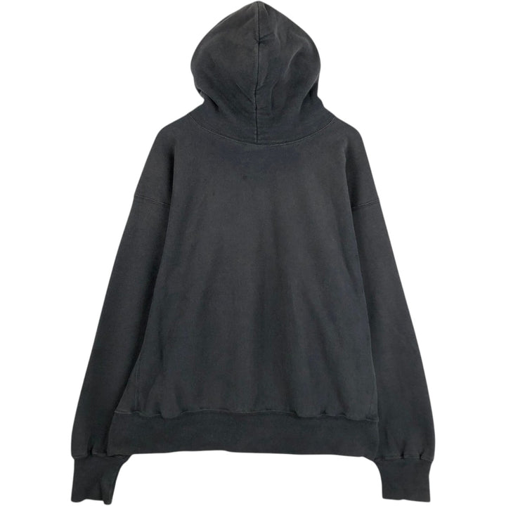 2000'S Champion Reverse Weave College Sweat Full-Zip Hoodie, Men's Size XL (approx.) cotton black type Vintage Second Hand