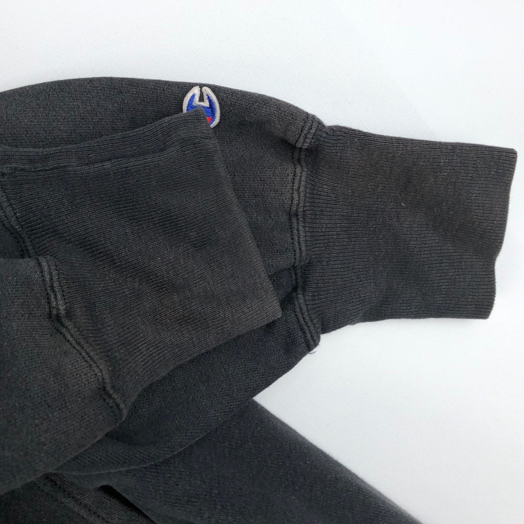 2000'S Champion Reverse Weave College Sweat Full-Zip Hoodie, Men's Size XL (approx.) cotton black type Vintage Second Hand