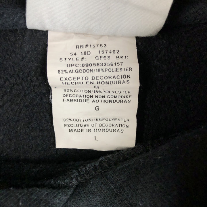 Champion REVERSE WEAVE Reverse Weave Sweat Pullover Hoodie Men's L size cotton black type Vintage Second Hand