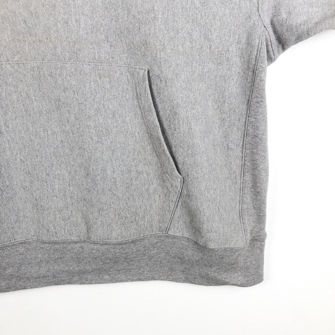 2000'S Champion PREMIUM REVERSE WEAVE Premium Reverse Weave Sweatshirt Pullover Hoodie, Men's XXL cotton gray type Vintage Second Hand