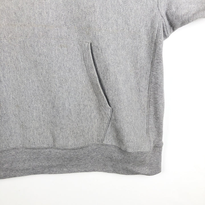 2000'S Champion PREMIUM REVERSE WEAVE Premium Reverse Weave Sweatshirt Pullover Hoodie, Men's XXL cotton gray type Vintage Second Hand