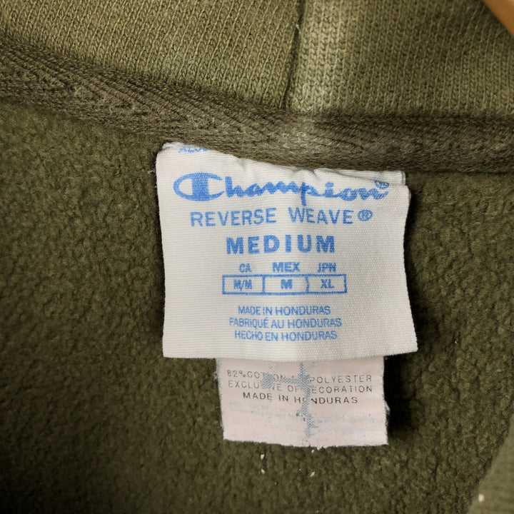Champion REVERSE WEAVE Reverse Weave Sweat Pullover Hoodie Men's M cotton Khaki type Vintage Second Hand