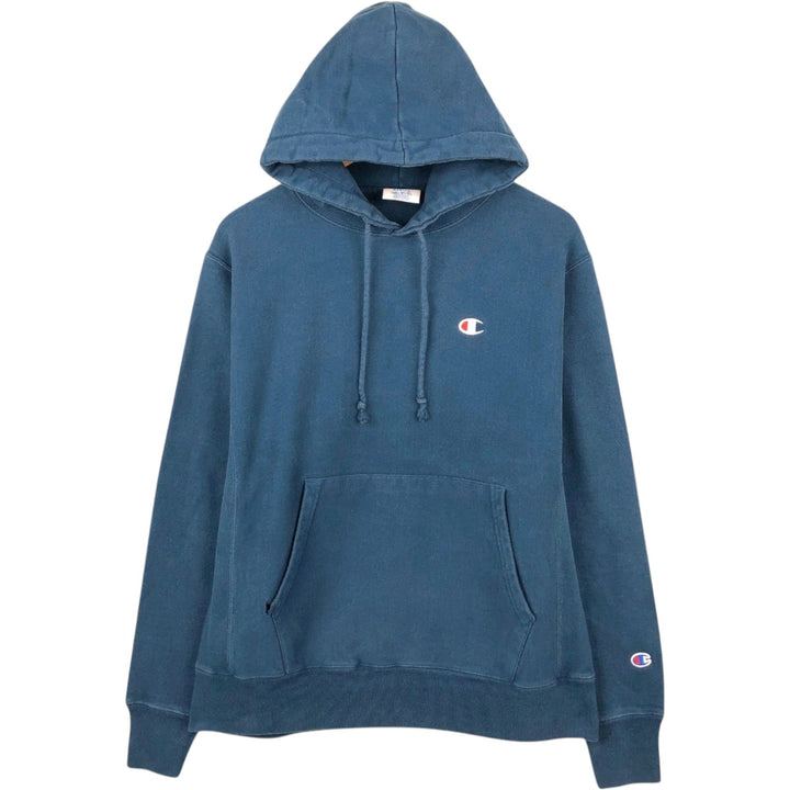 Champion REVERSE WEAVE Reverse Weave Sweat Pullover Hoodie Men's M cotton Navy blue Vintage Second Hand