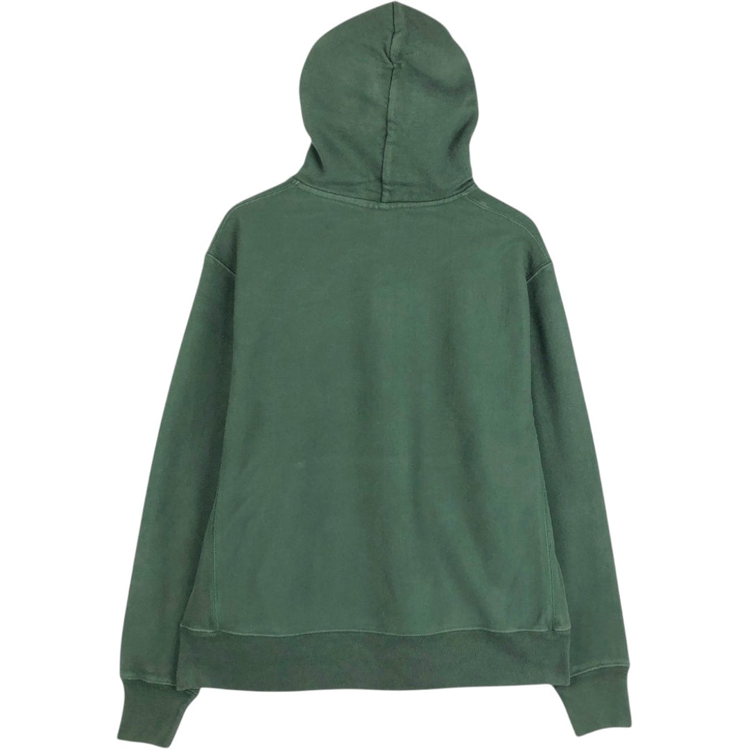 Champion REVERSE WEAVE Reverse Weave Sweat Pullover Hoodie Men's L size cotton green type Vintage Second Hand