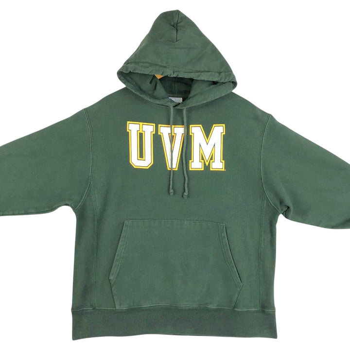 Champion REVERSE WEAVE Reverse Weave Sweat Pullover Hoodie Men's L size cotton green type Vintage Second Hand