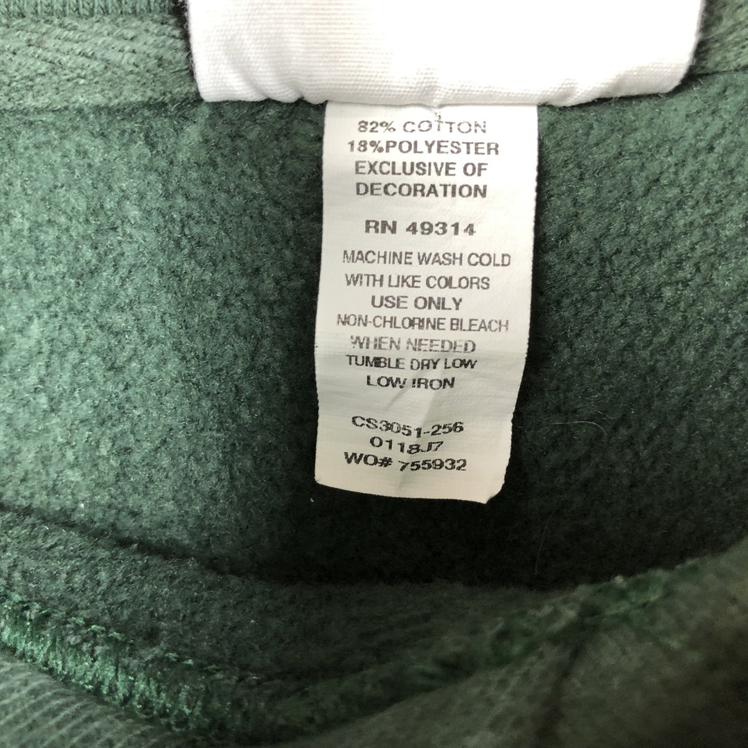Champion REVERSE WEAVE Reverse Weave Sweat Pullover Hoodie Men's L size cotton green type Vintage Second Hand