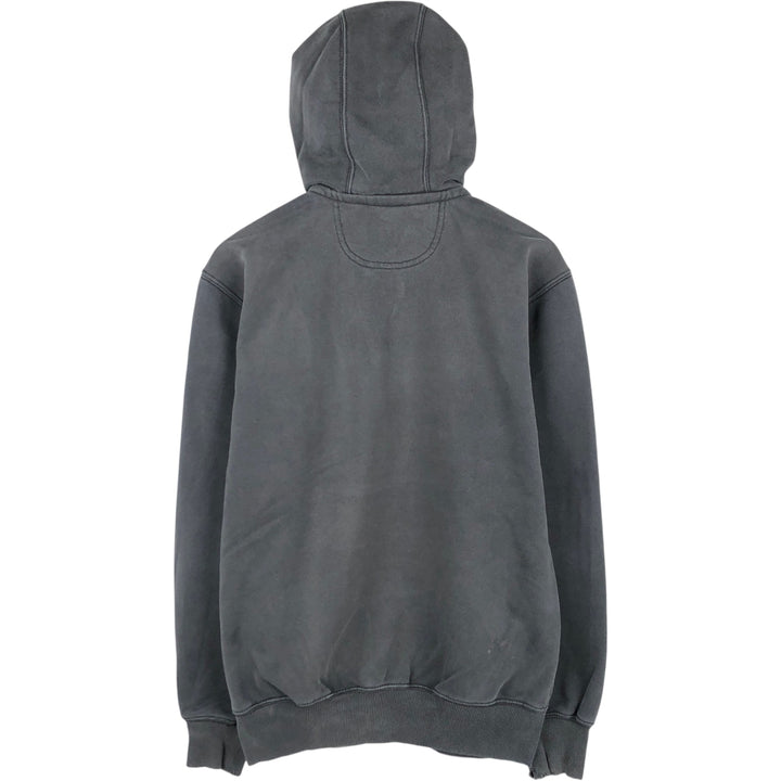Carhartt Original Fit Half-Zip Hoodie, Men's Size Small cotton black type Vintage Second Hand