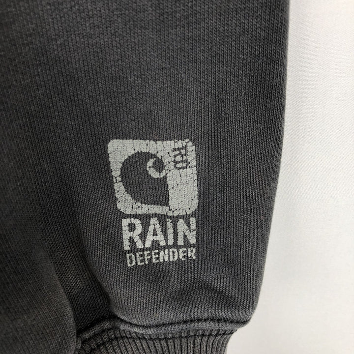 Carhartt Original Fit Half-Zip Hoodie, Men's Size Small cotton black type Vintage Second Hand