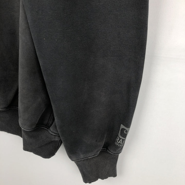 Carhartt Original Fit Half-Zip Hoodie, Men's Size Small cotton black type Vintage Second Hand