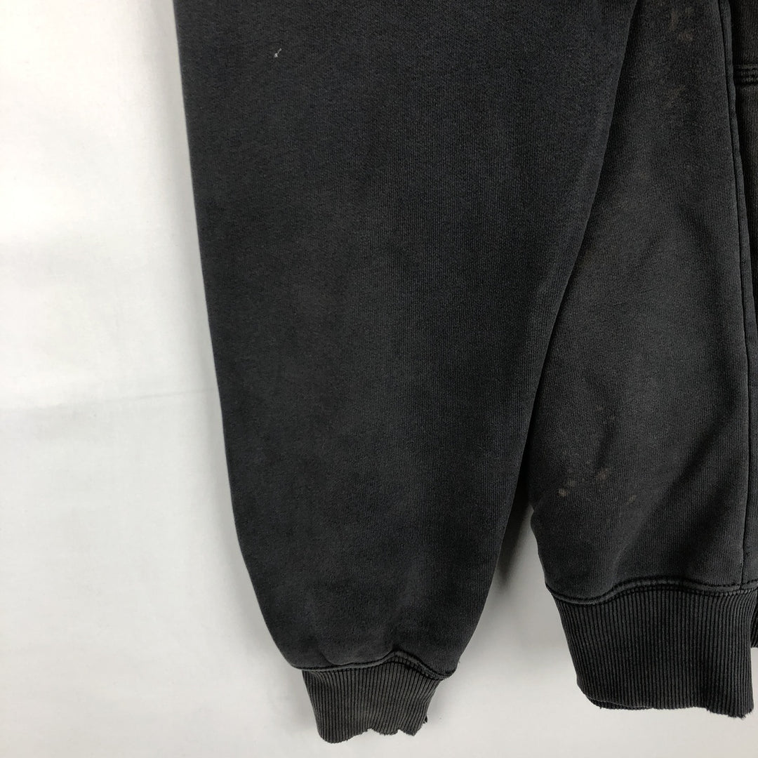 Carhartt Original Fit Half-Zip Hoodie, Men's Size Small cotton black type Vintage Second Hand