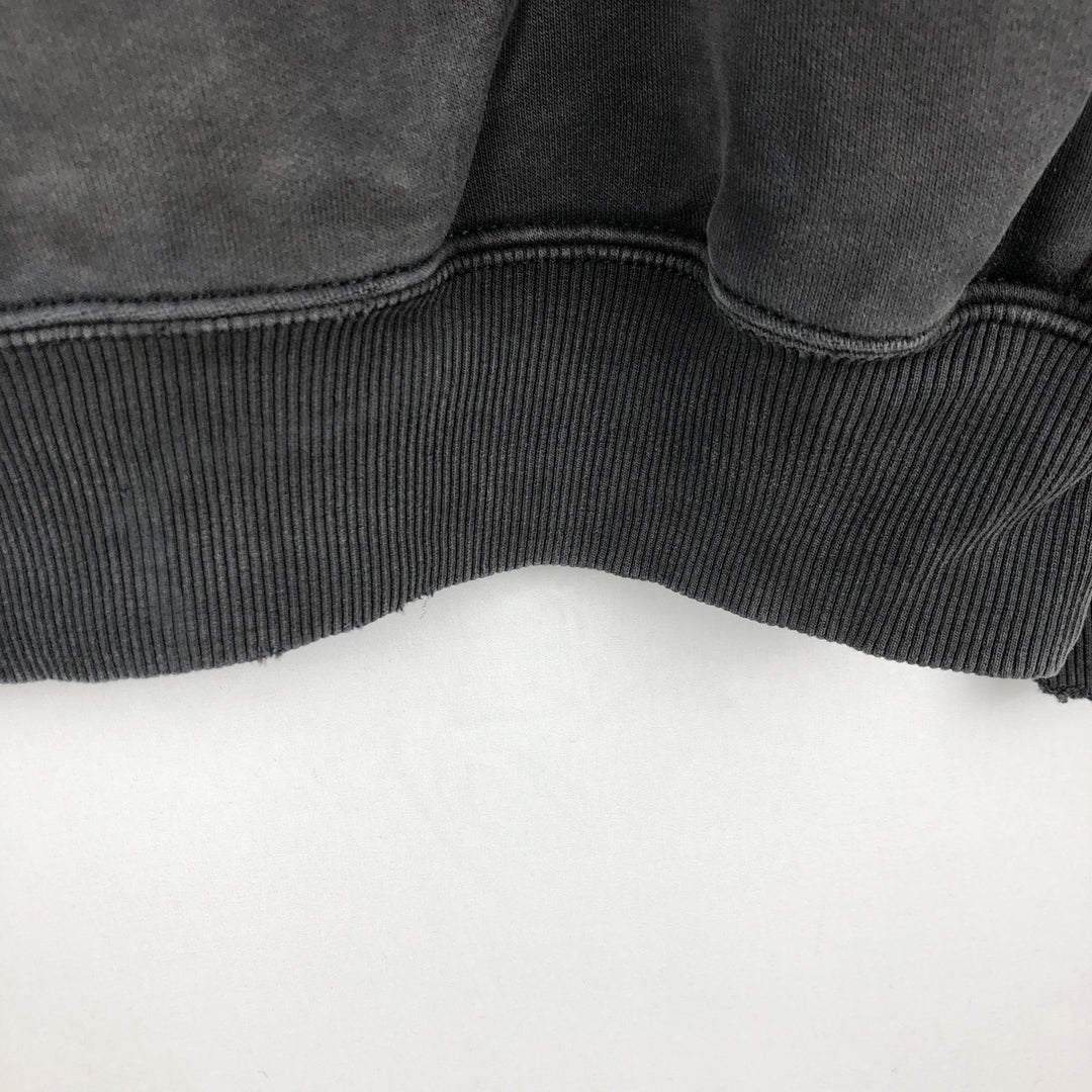 Carhartt Original Fit Half-Zip Hoodie, Men's Size Small cotton black type Vintage Second Hand
