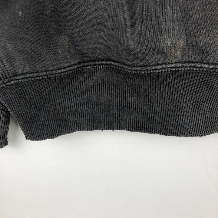 Carhartt Original Fit Half-Zip Hoodie, Men's Size Small cotton black type Vintage Second Hand