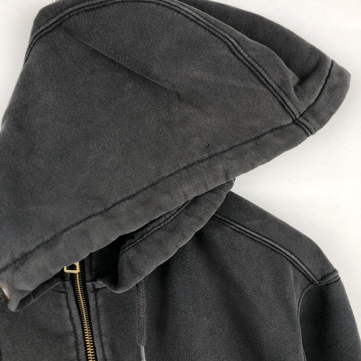 Carhartt Original Fit Half-Zip Hoodie, Men's Size Small cotton black type Vintage Second Hand