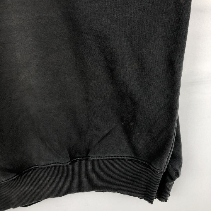Carhartt Original Fit Half-Zip Hoodie, Men's Size Small cotton black type Vintage Second Hand